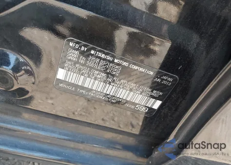 2014 Mitsubishi Lancer Es from USA, damaged, VIN JA32U2FU4EU005493